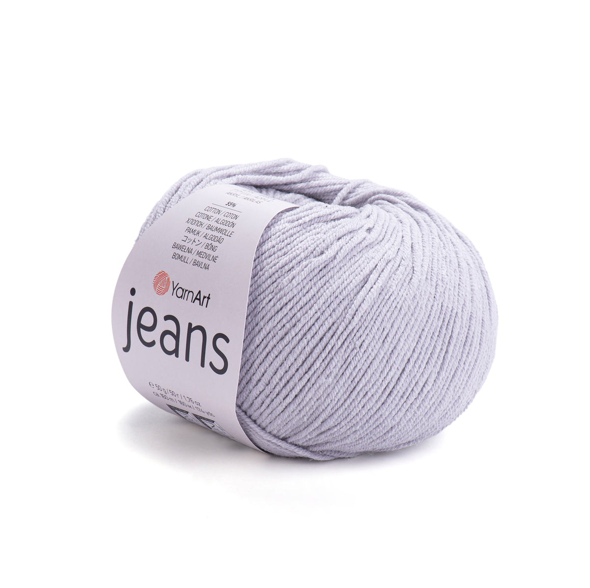 YarnArt Jeans mezgimo siūlai 50g (medvilnė, akrilanas)