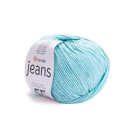 YarnArt Jeans mezgimo siūlai 50g (medvilnė, akrilanas)