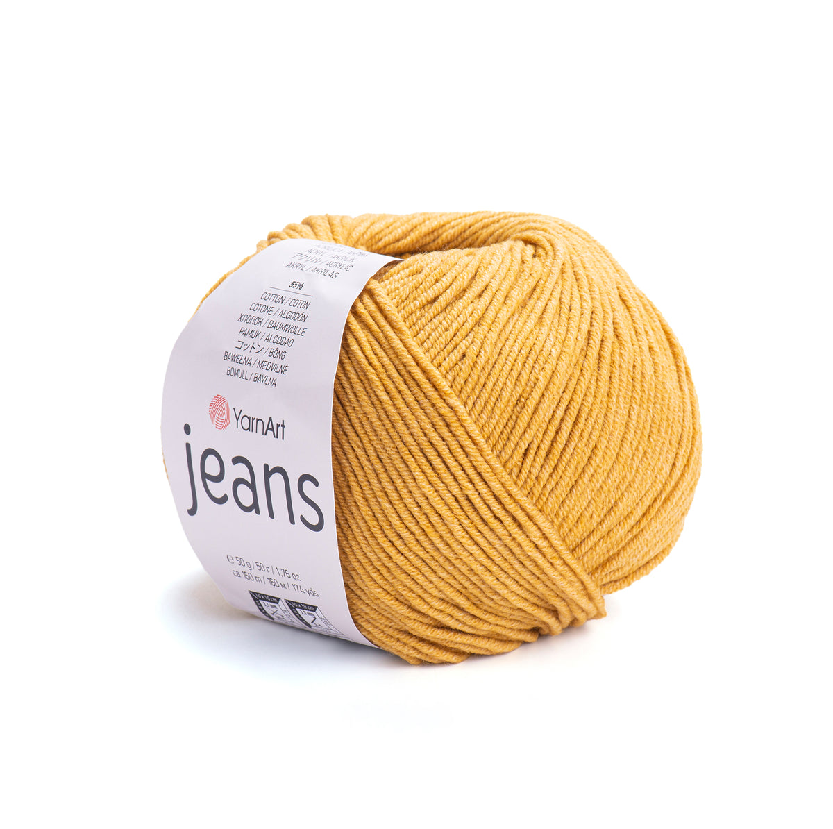 YarnArt Jeans mezgimo siūlai 50g (medvilnė, akrilanas)