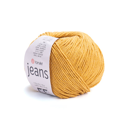 YarnArt Jeans mezgimo siūlai 50g (medvilnė, akrilanas)