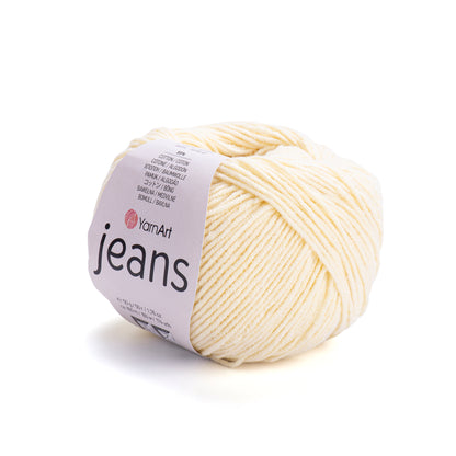 YarnArt Jeans mezgimo siūlai 50g (medvilnė, akrilanas)