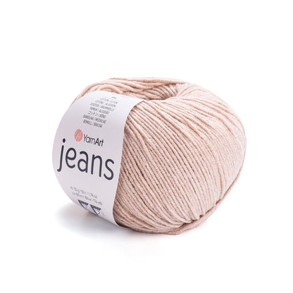 YarnArt Jeans mezgimo siūlai 50g (medvilnė, akrilanas)