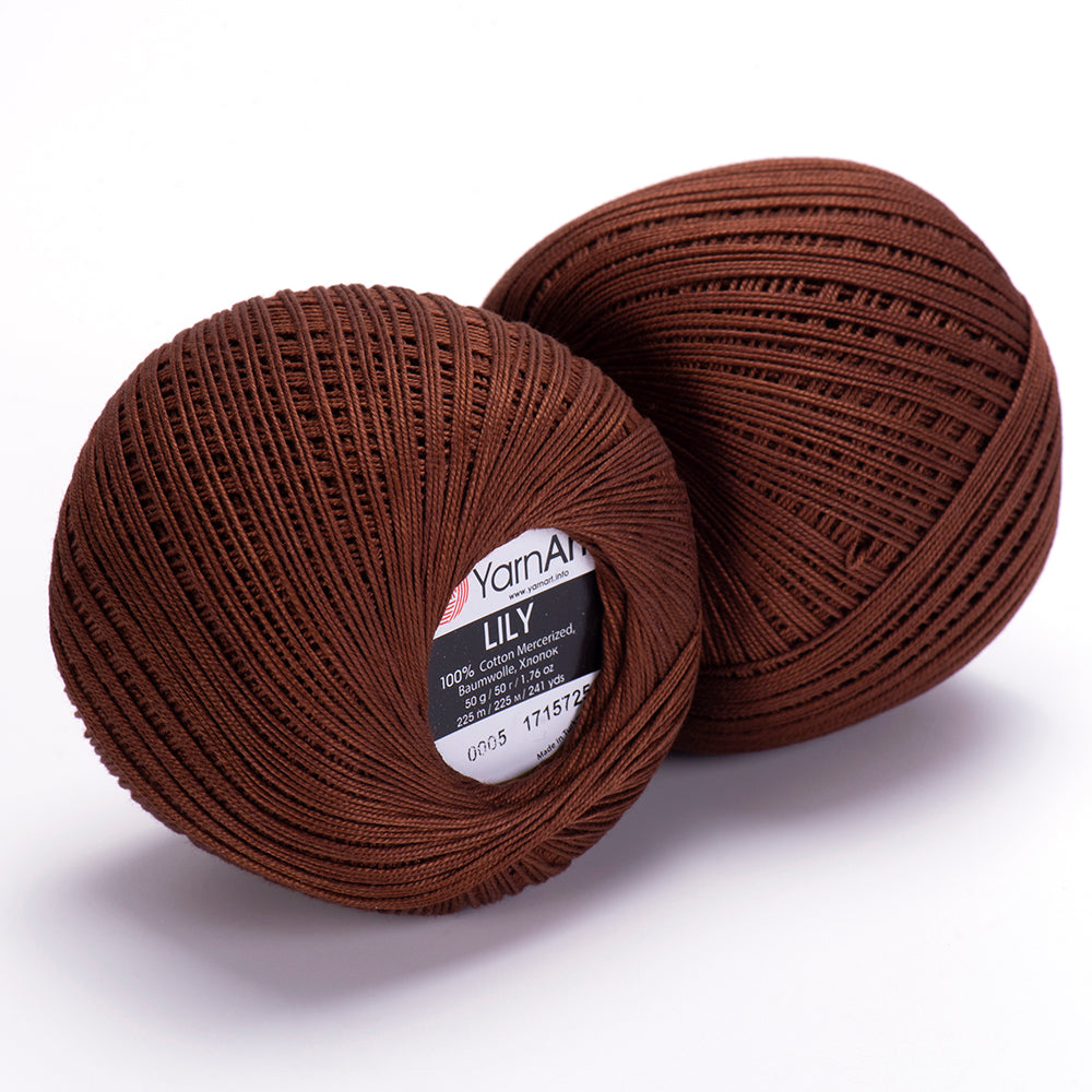 YarnArt Lily siūlai 50g (merserizuota medvilnė)