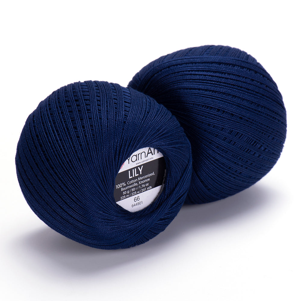 YarnArt Lily siūlai 50g (merserizuota medvilnė)