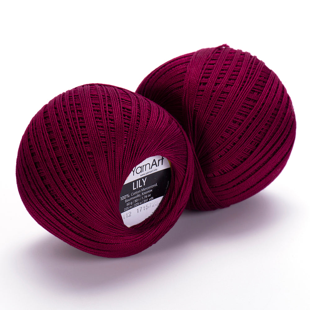 YarnArt Lily siūlai 50g (merserizuota medvilnė)