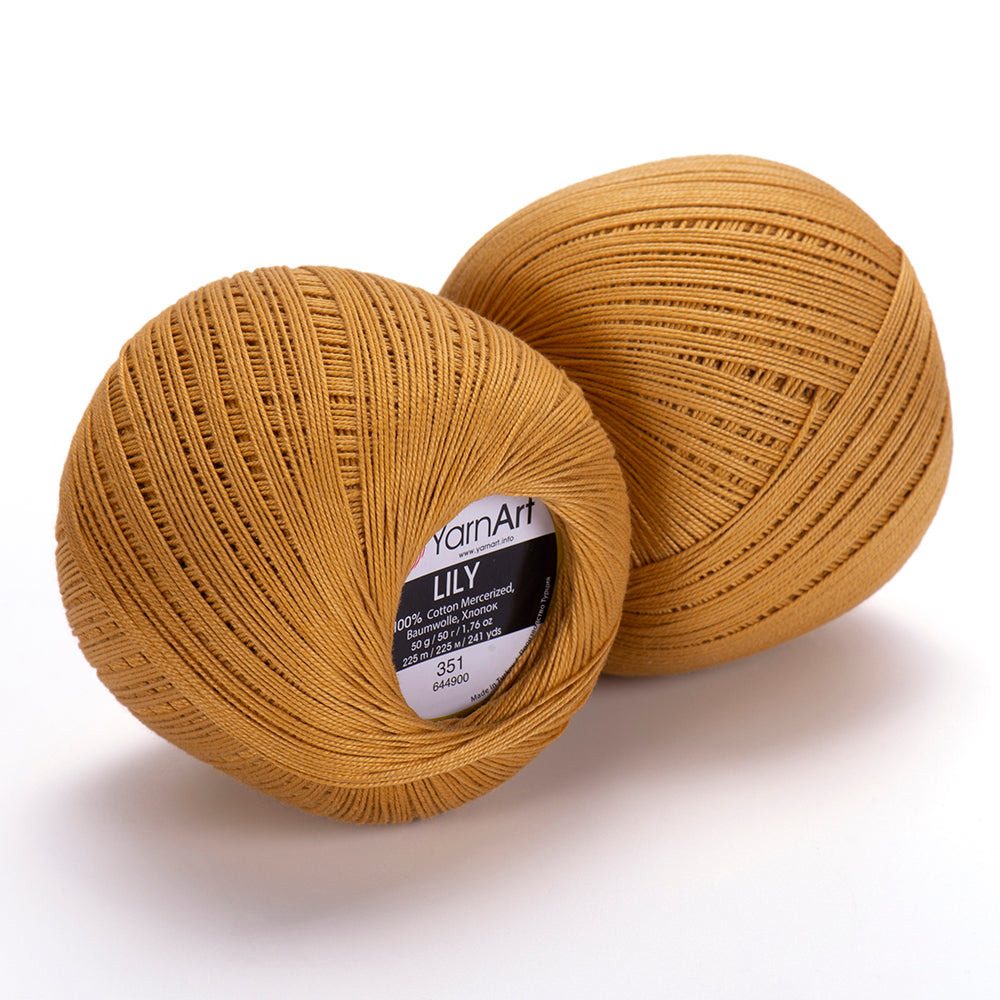 YarnArt Lily siūlai 50g (merserizuota medvilnė)