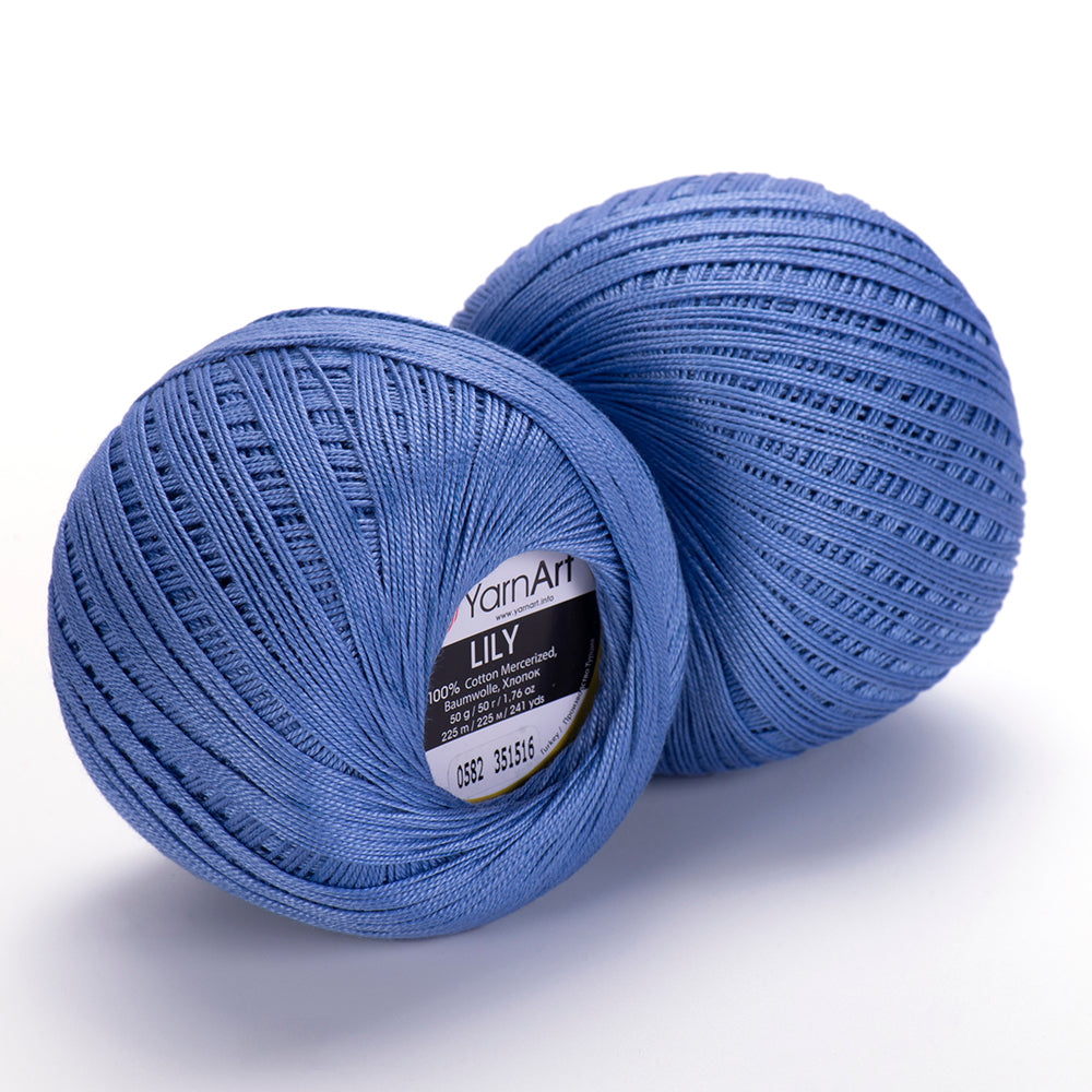 YarnArt Lily siūlai 50g (merserizuota medvilnė)