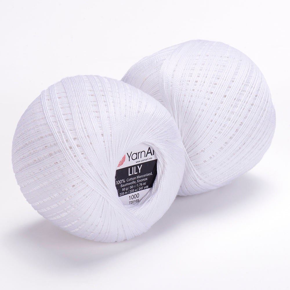 YarnArt Lily siūlai 50g (merserizuota medvilnė)