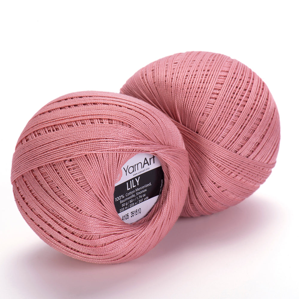 YarnArt Lily siūlai 50g (merserizuota medvilnė)