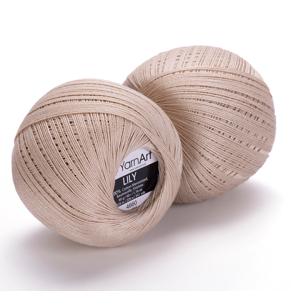 YarnArt Lily siūlai 50g (merserizuota medvilnė)