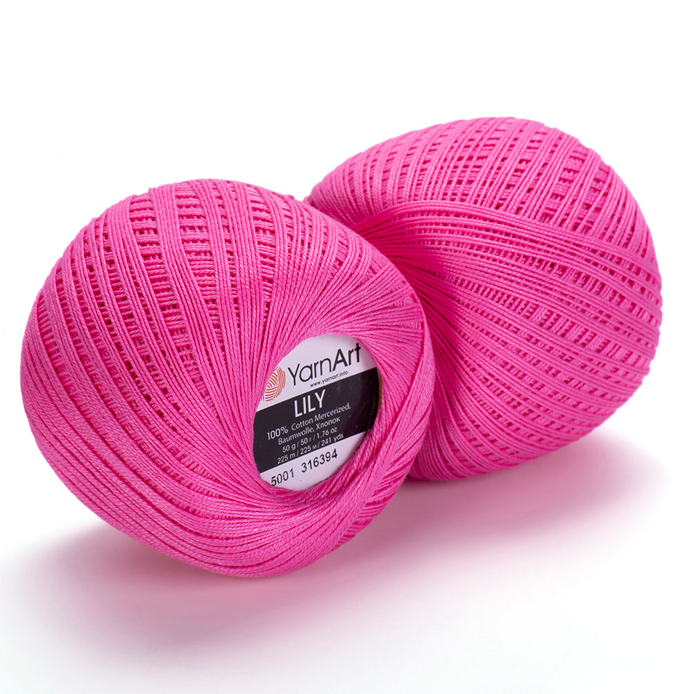 YarnArt Lily siūlai 50g (merserizuota medvilnė)