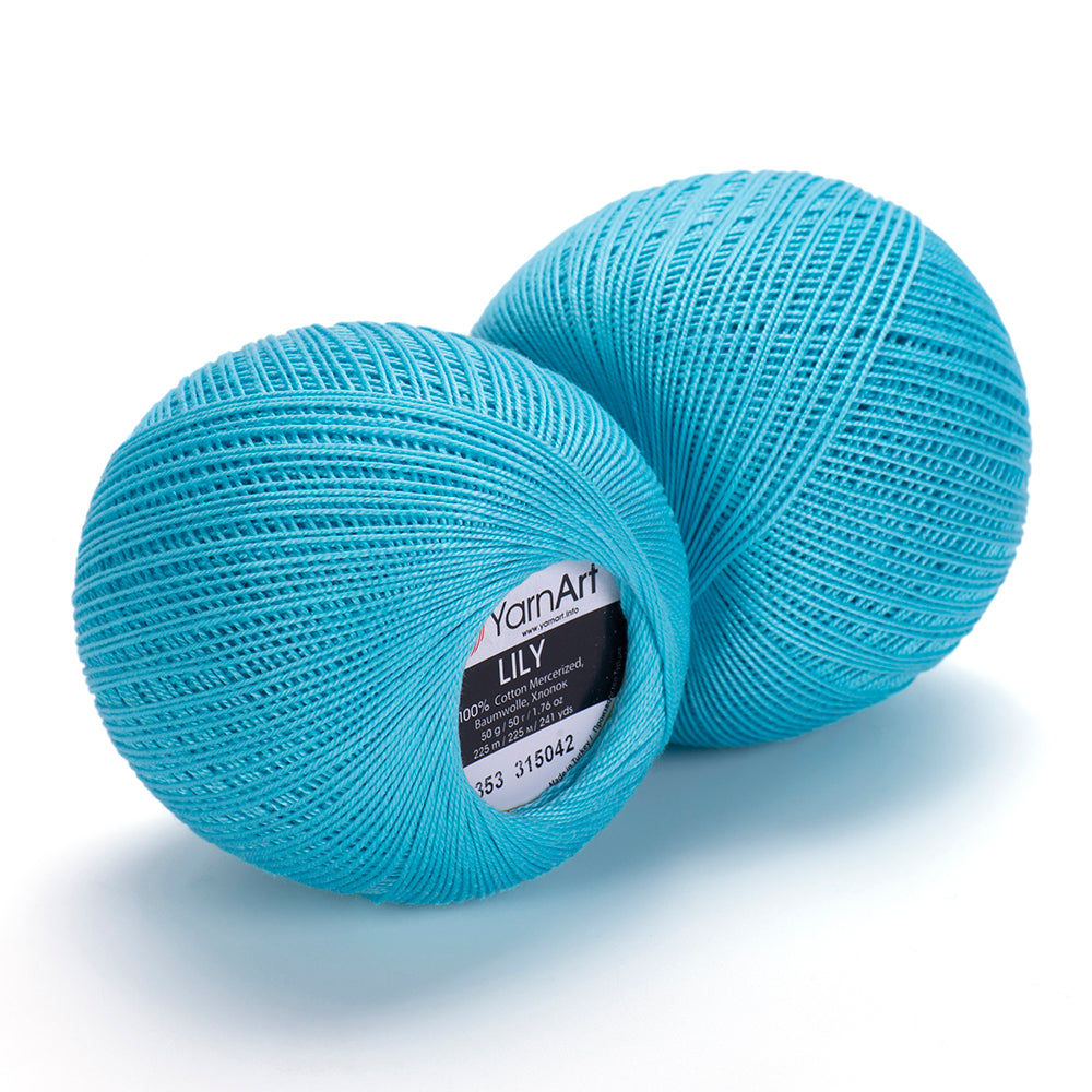 YarnArt Lily siūlai 50g (merserizuota medvilnė)