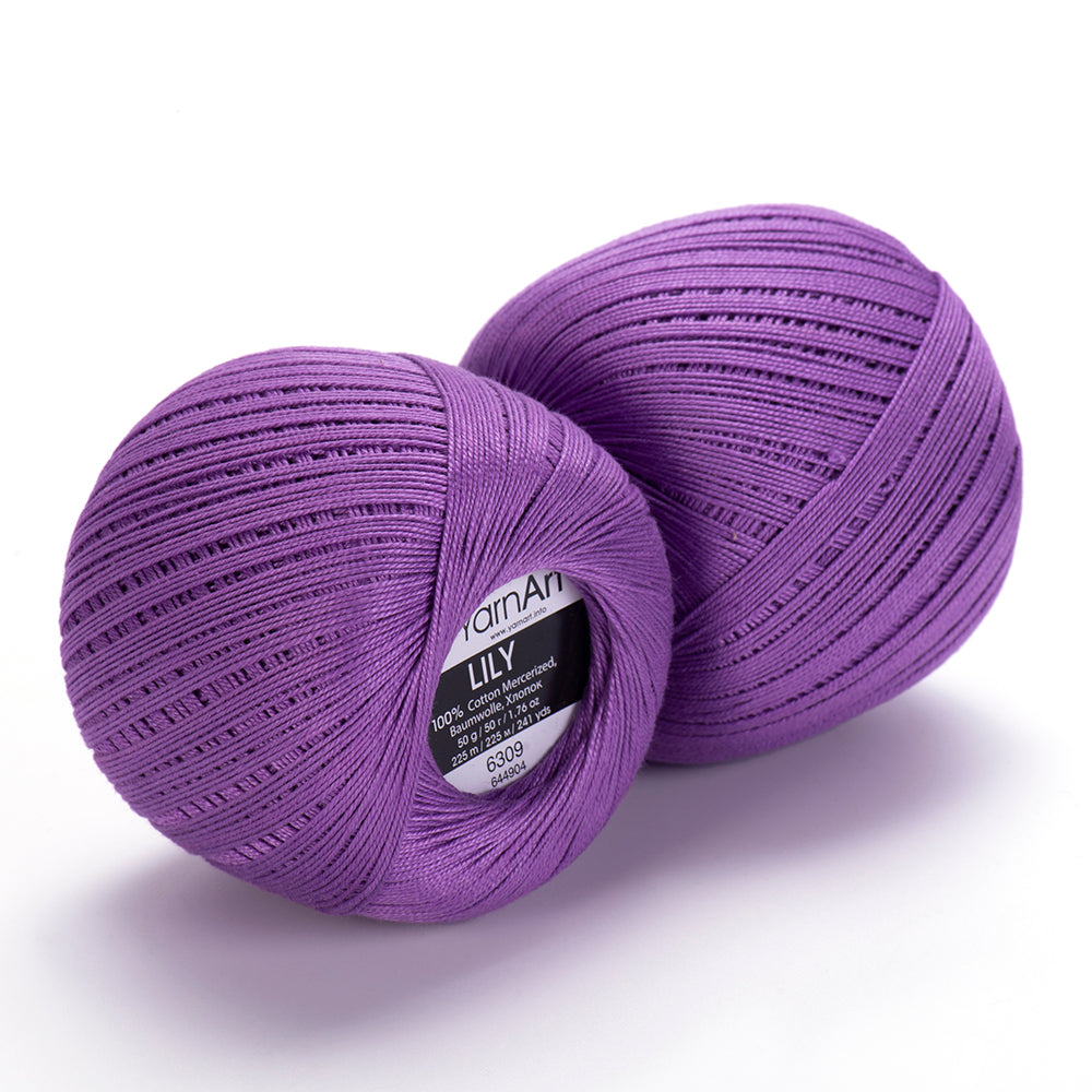 YarnArt Lily siūlai 50g (merserizuota medvilnė)