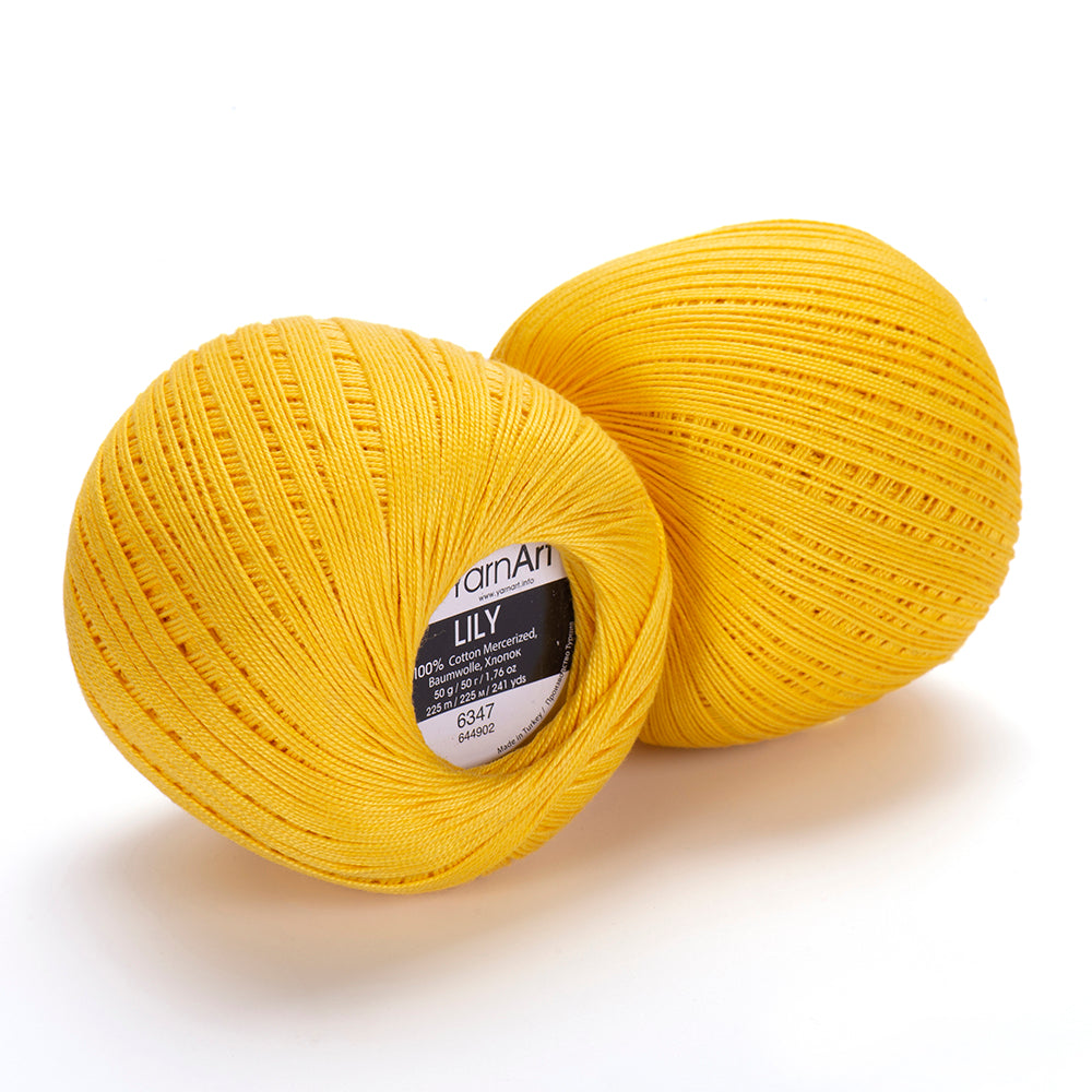 YarnArt Lily siūlai 50g (merserizuota medvilnė)