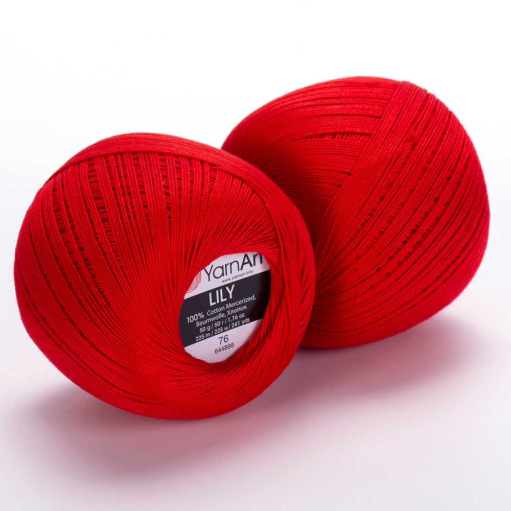 YarnArt Lily siūlai 50g (merserizuota medvilnė)