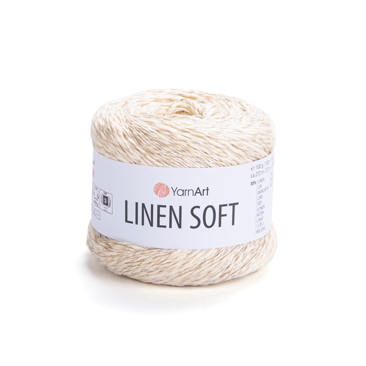 YarnArt Linen Soft siūlai 100g (linas, viskozė, medvilnė)