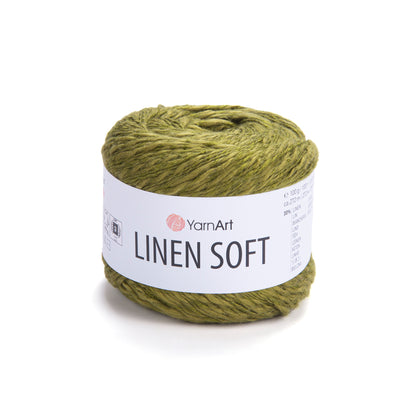 YarnArt Linen Soft siūlai 100g (linas, viskozė, medvilnė)