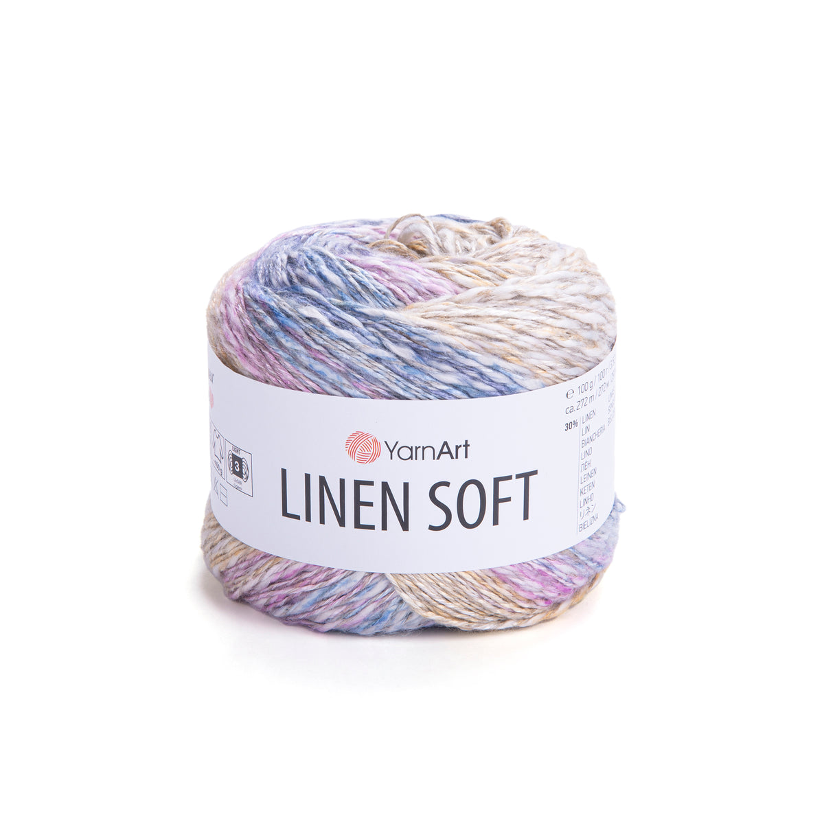 YarnArt Linen Soft siūlai 100g (linas, viskozė, medvilnė)