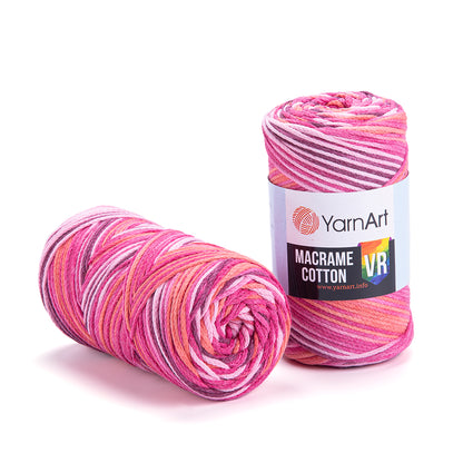 YarnArt Macrame Cotton VR 250g (medvilnė, poliesteris)