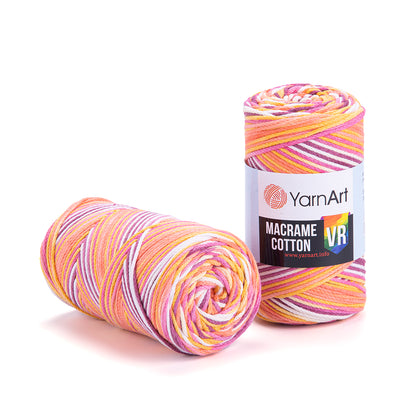 YarnArt Macrame Cotton VR 250g (medvilnė, poliesteris)