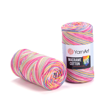 YarnArt Macrame Cotton VR 250g (medvilnė, poliesteris)