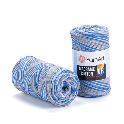 YarnArt Macrame Cotton VR 250g (medvilnė, poliesteris) - Pasaulio Siūlai