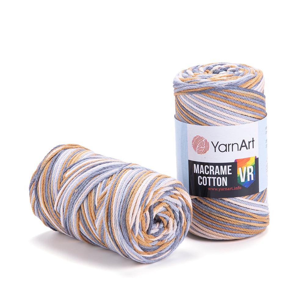 YarnArt Macrame Cotton VR 250g (medvilnė, poliesteris) - Pasaulio Siūlai