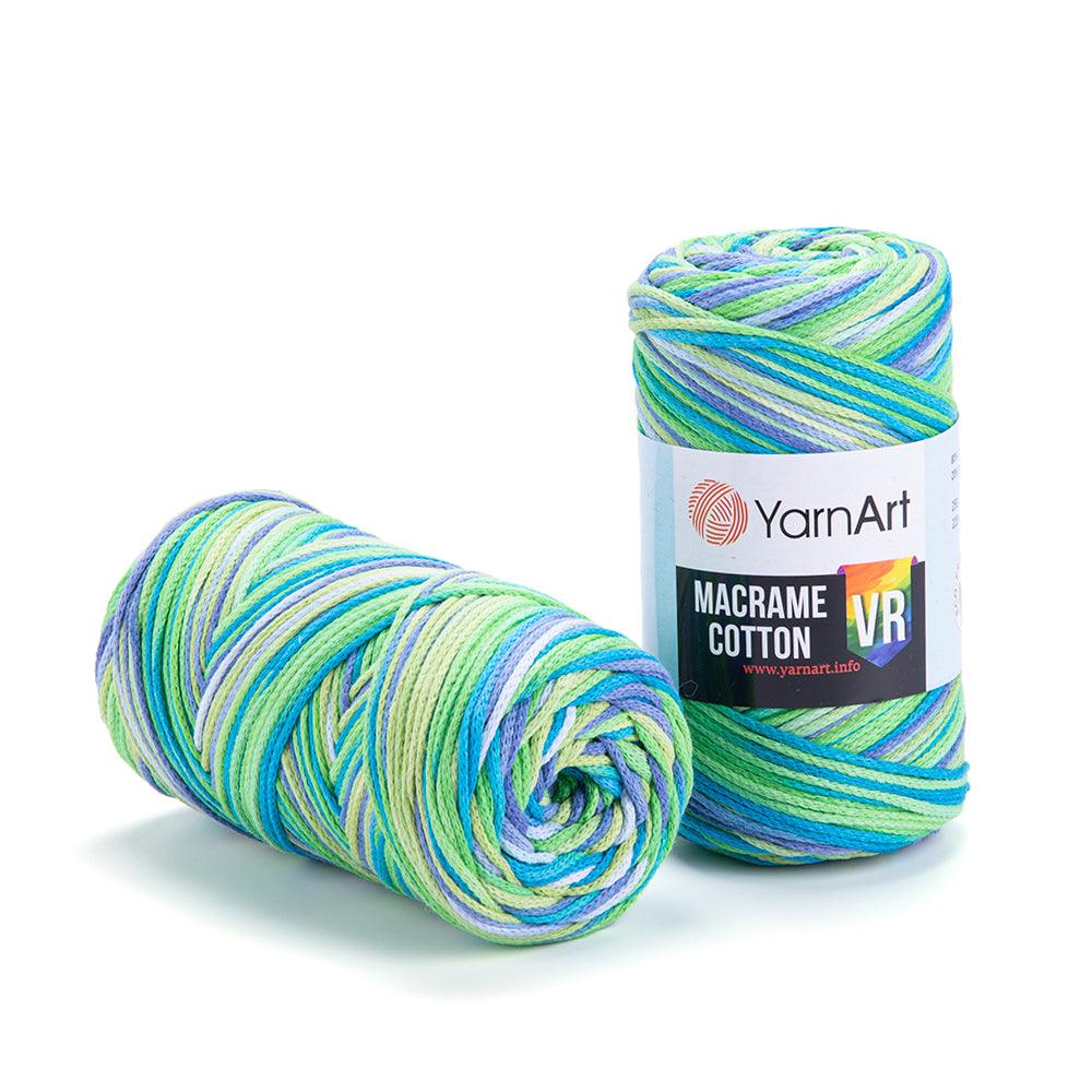 YarnArt Macrame Cotton VR 250g (medvilnė, poliesteris) - Pasaulio Siūlai