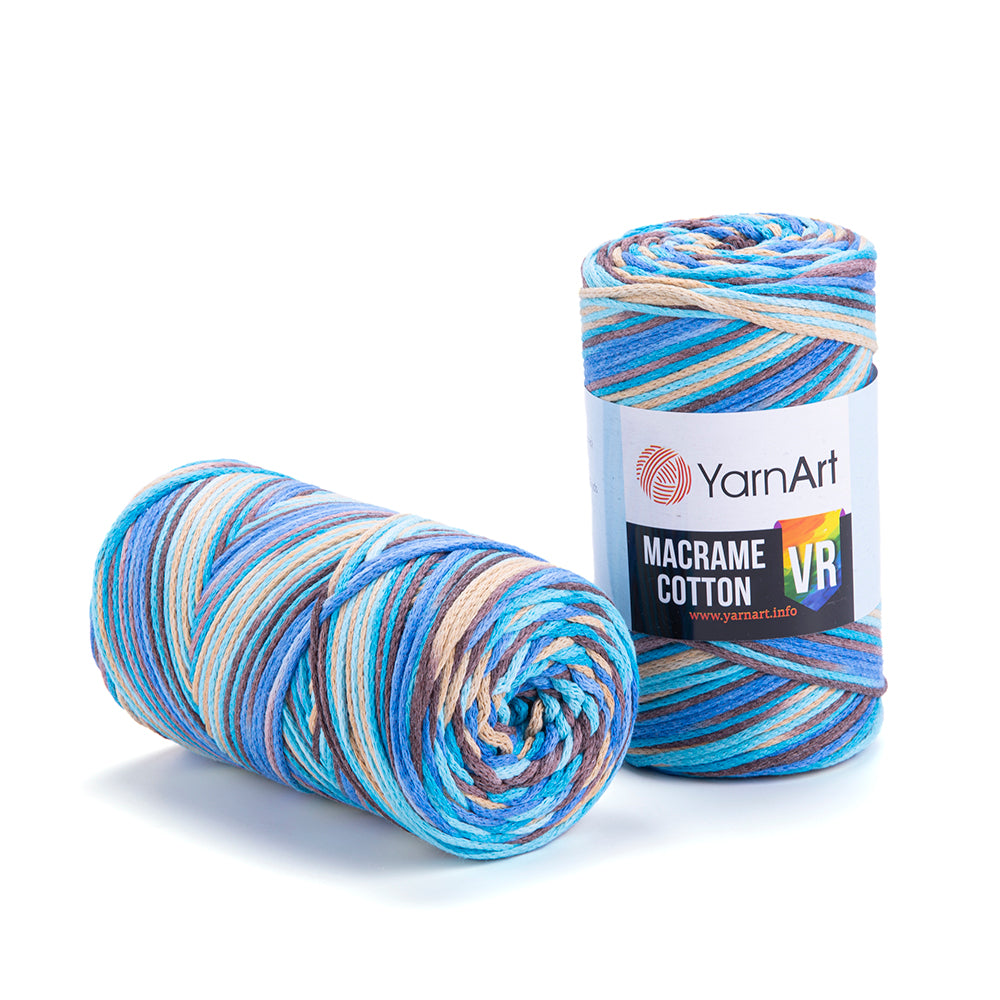 YarnArt Macrame Cotton VR 250g (medvilnė, poliesteris)