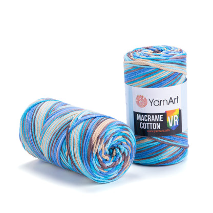 YarnArt Macrame Cotton VR 250g (medvilnė, poliesteris)