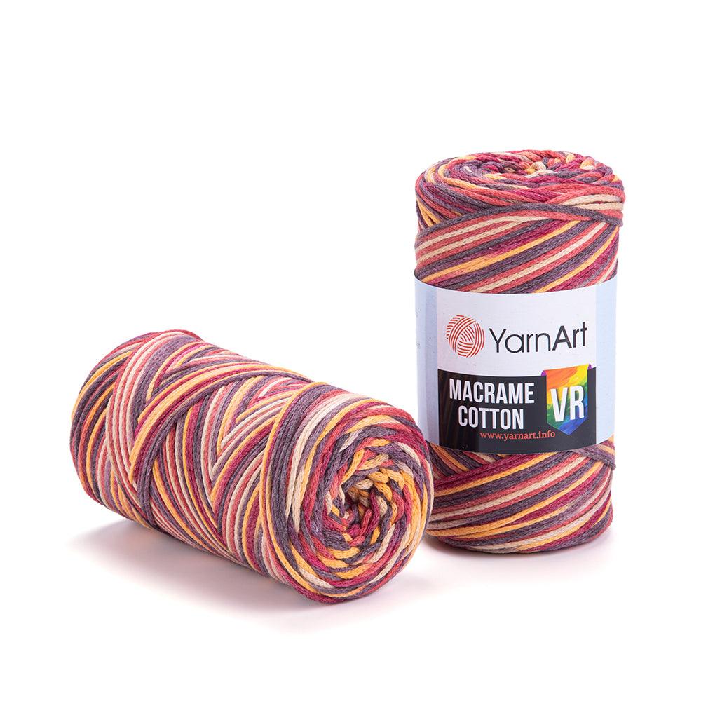 YarnArt Macrame Cotton VR 250g (medvilnė, poliesteris) - Pasaulio Siūlai