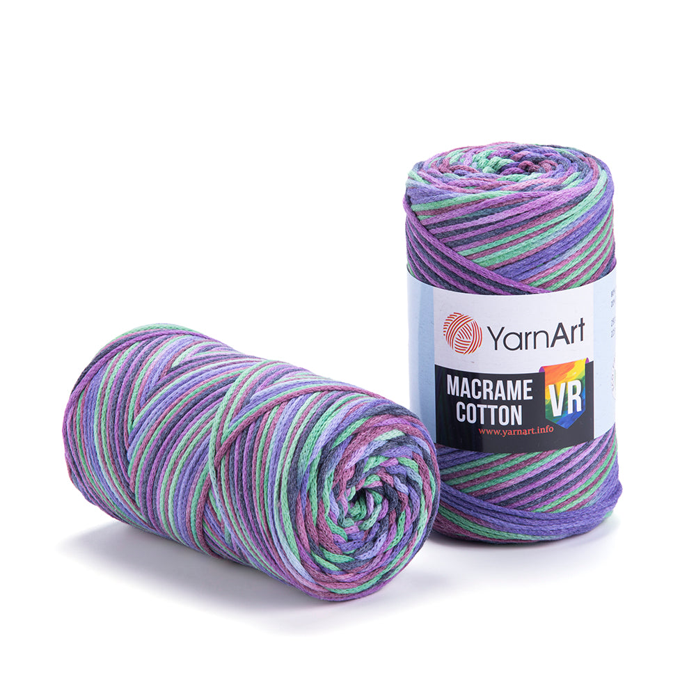 YarnArt Macrame Cotton VR 250g (medvilnė, poliesteris)