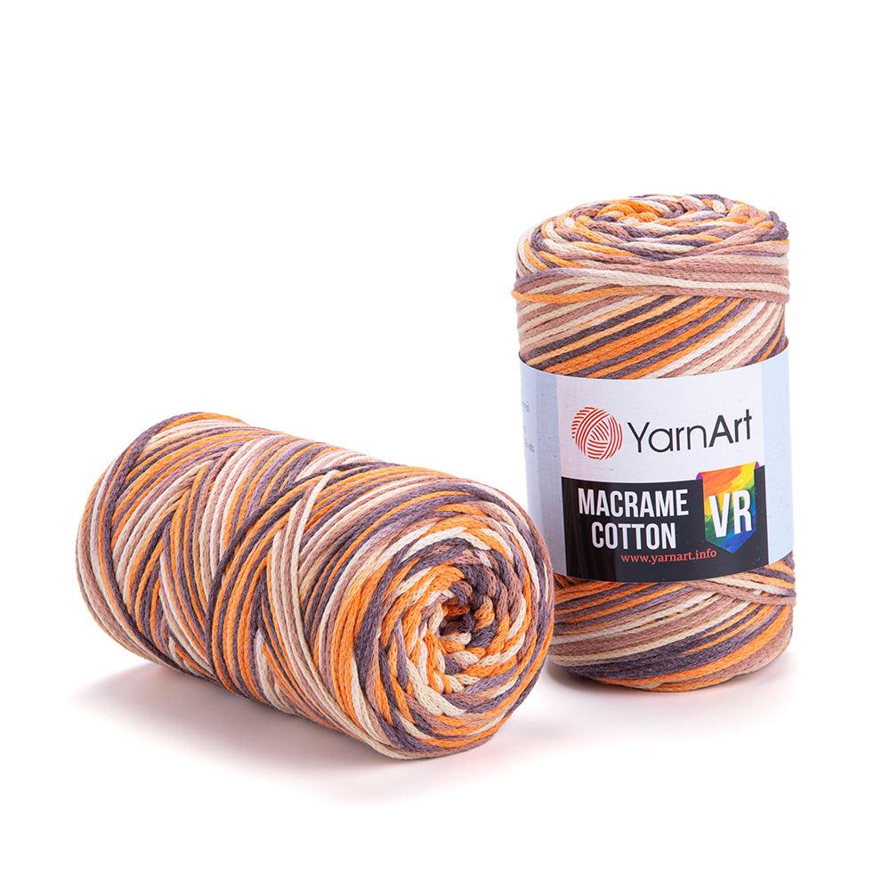 YarnArt Macrame Cotton VR 250g (medvilnė, poliesteris) - Pasaulio Siūlai