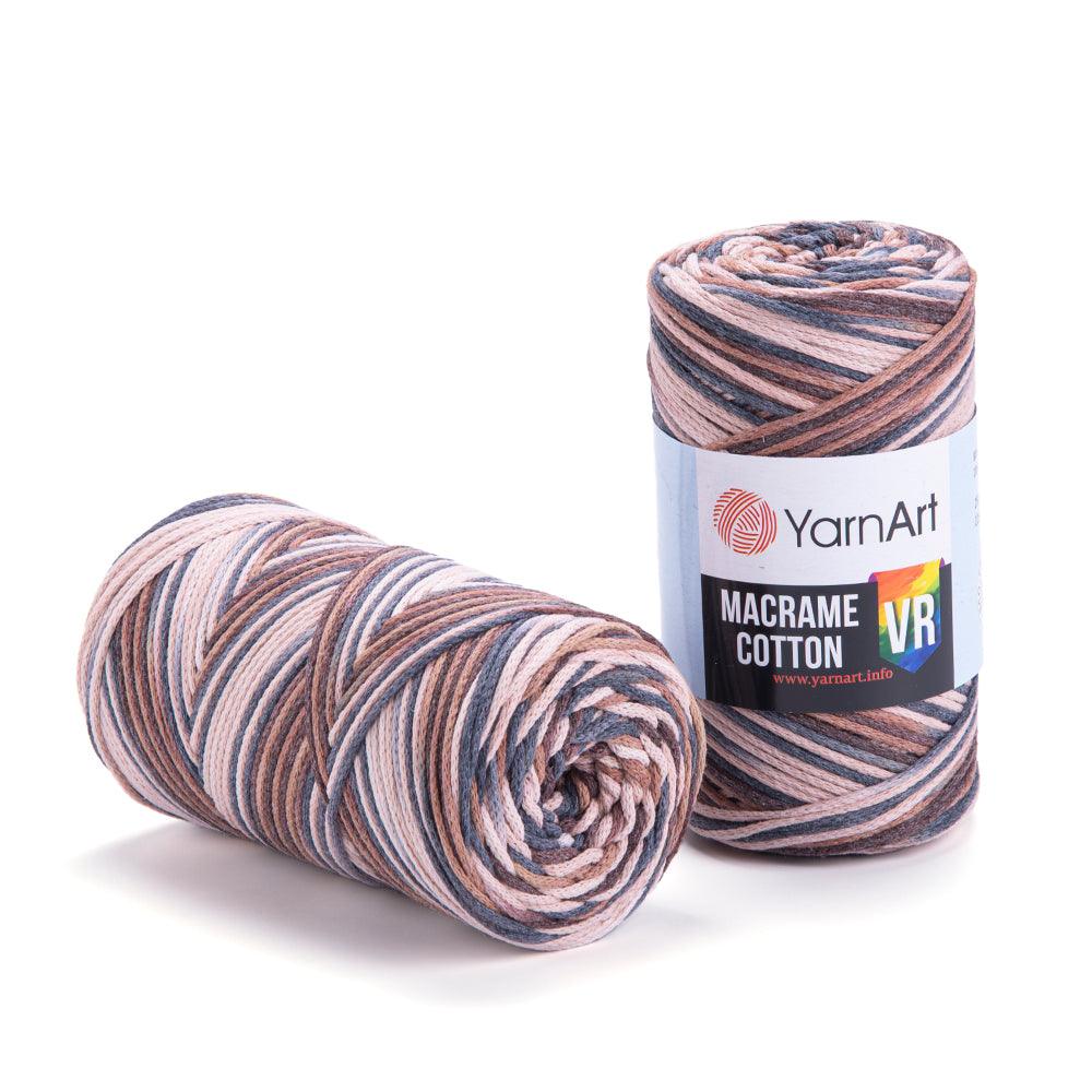 YarnArt Macrame Cotton VR 250g (medvilnė, poliesteris) - Pasaulio Siūlai