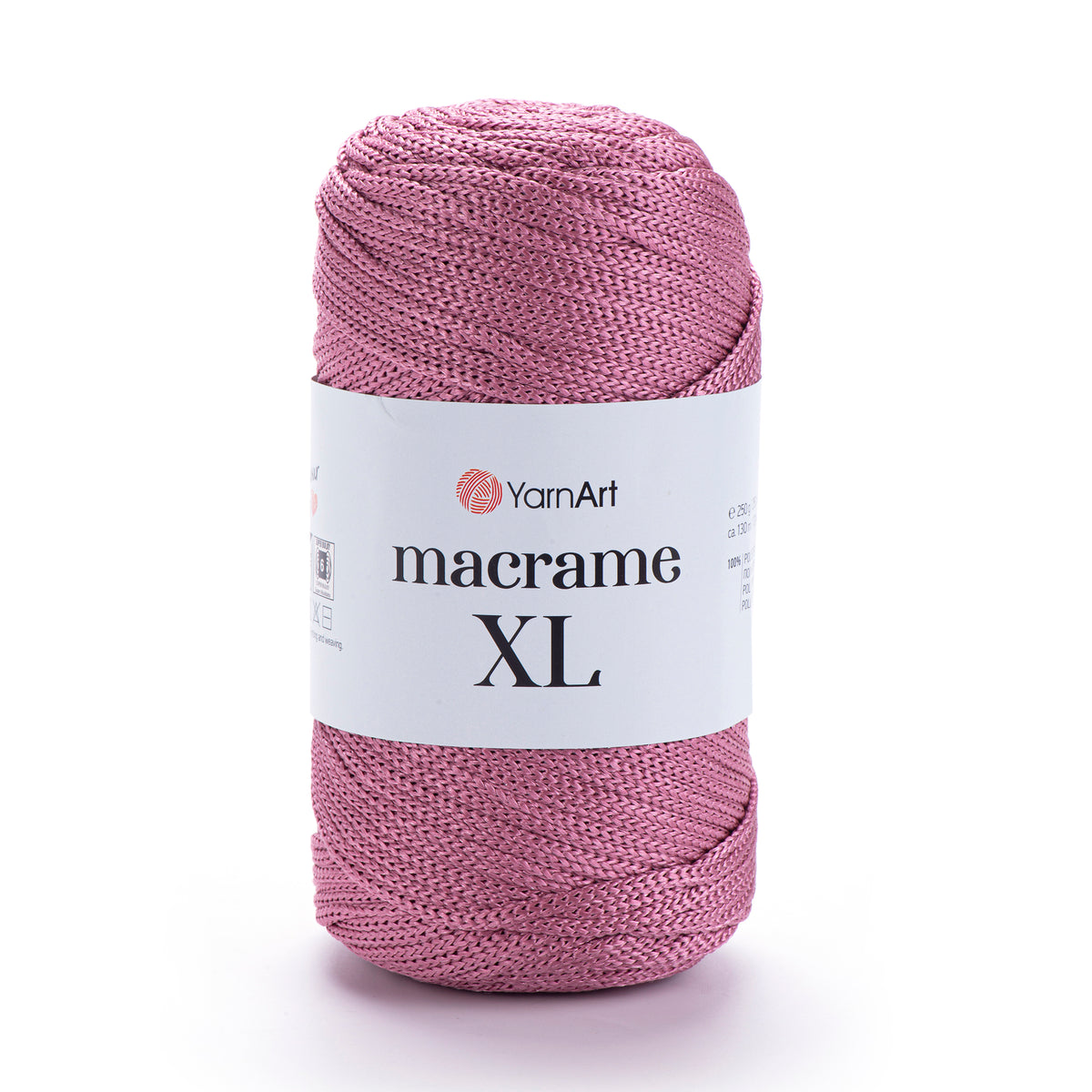 YarnArt Macrame XL Virvutė 250g (poliesters)