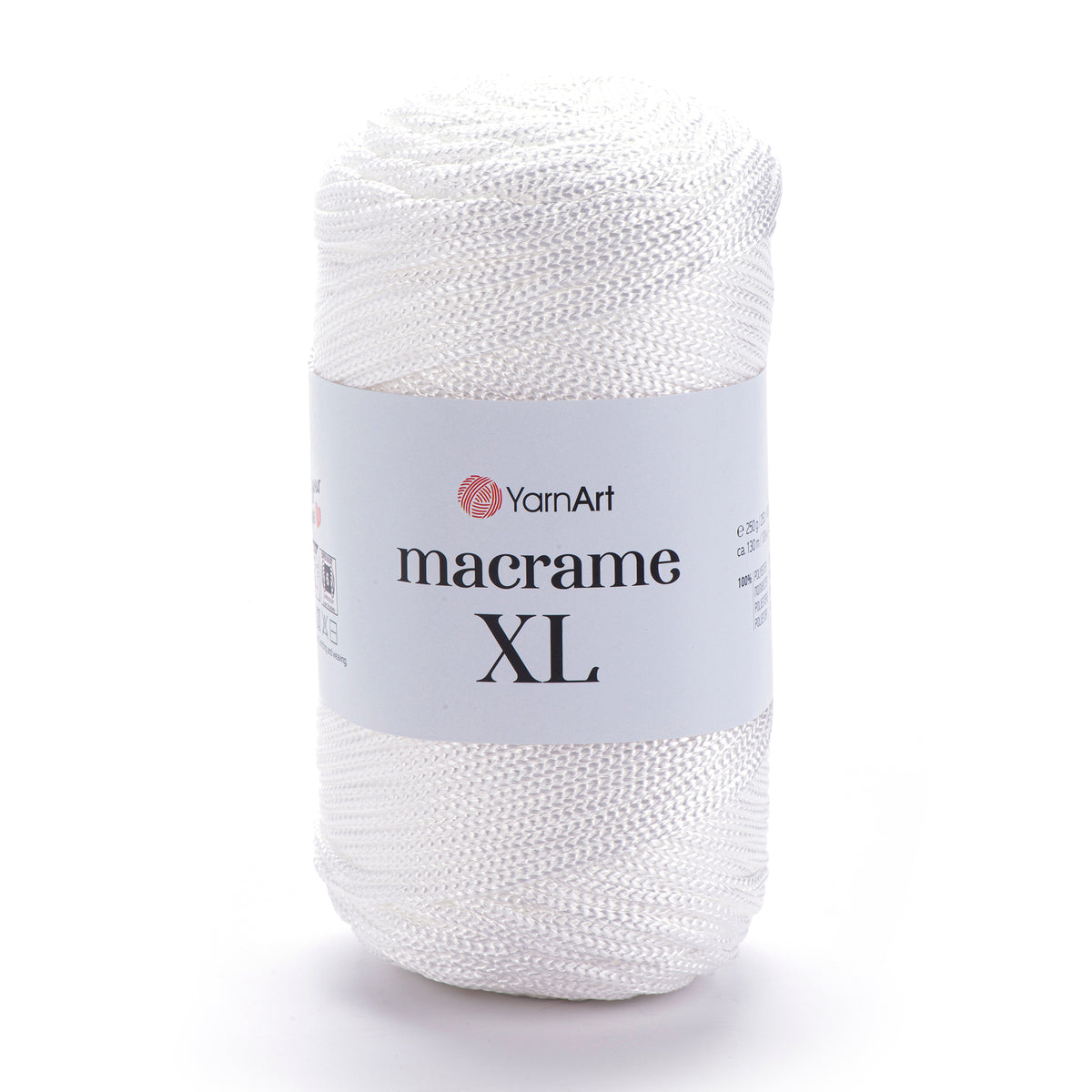 YarnArt Macrame XL Virvutė 250g (poliesters)