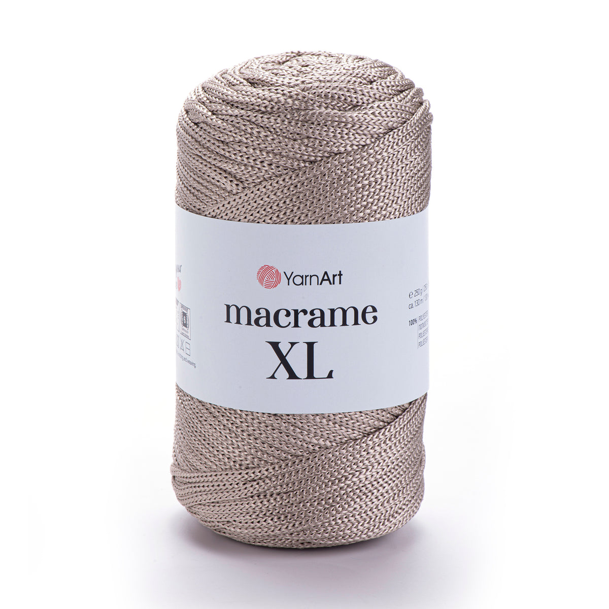 YarnArt Macrame XL Virvutė 250g (poliesters)