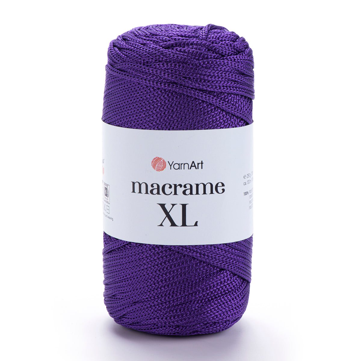 YarnArt Macrame XL Virvutė 250g (poliesters)