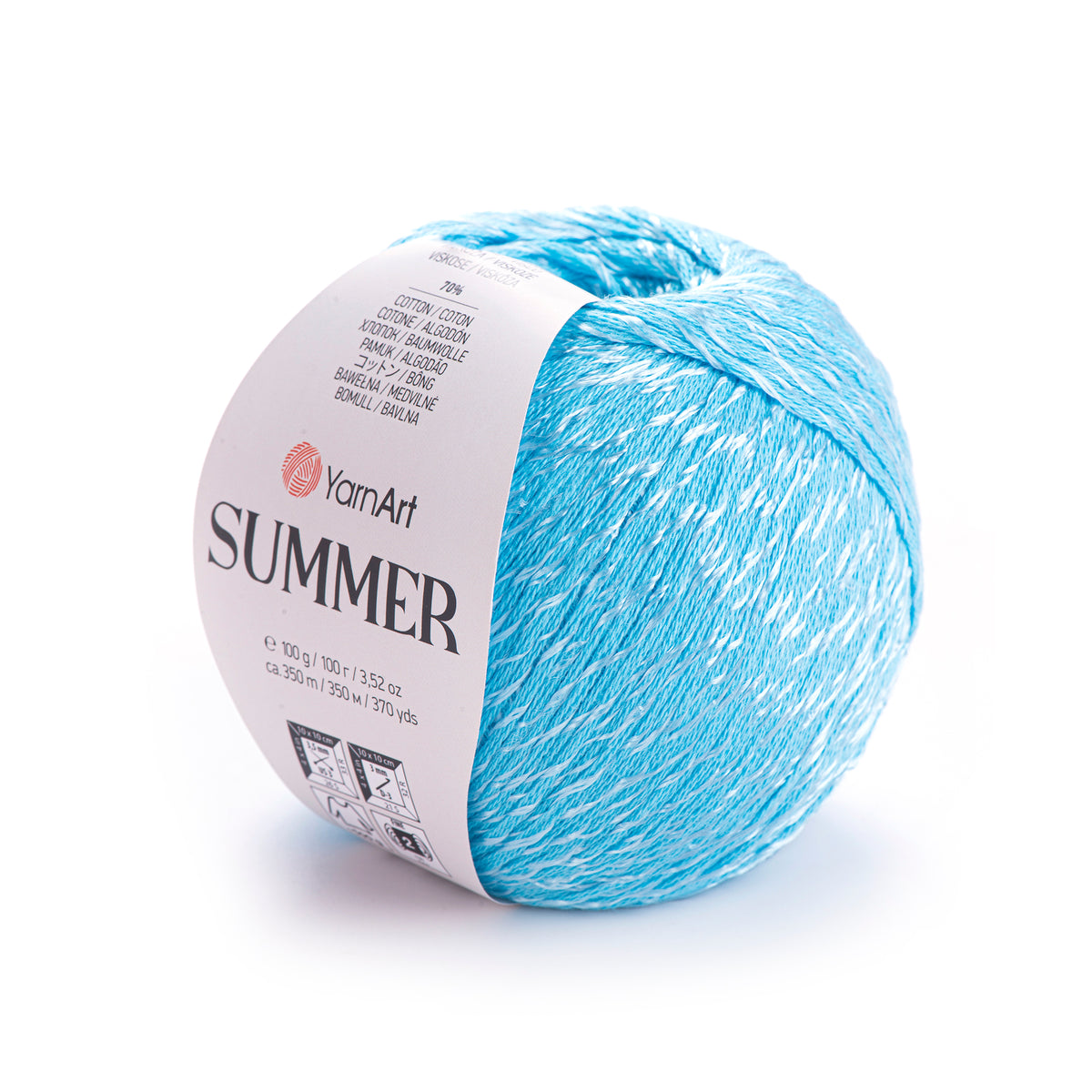 YarnArt Summer siūlai 100g (medvilnė, viskozė)