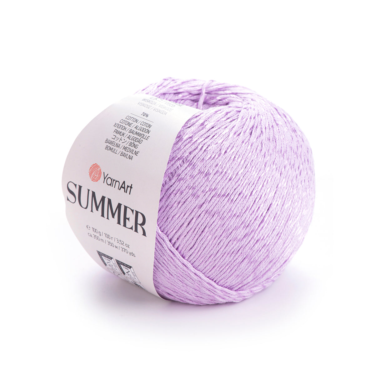 YarnArt Summer siūlai 100g (medvilnė, viskozė)