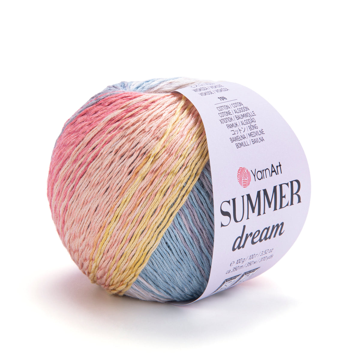 YarnArt Summer Dream diegi 100g (kokvilna, viskoze)