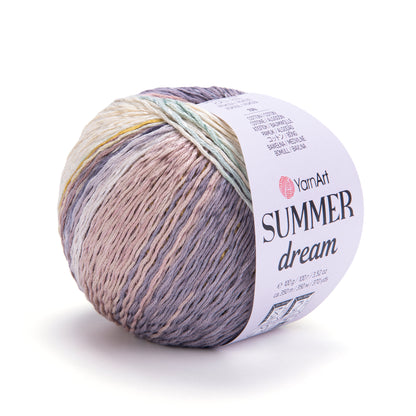 YarnArt Summer Dream diegi 100g (kokvilna, viskoze)