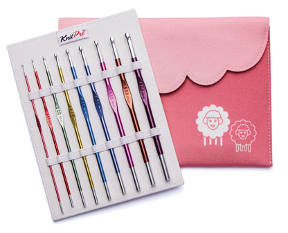 KnitPro Zing vąšelių rinkinys 9vnt.