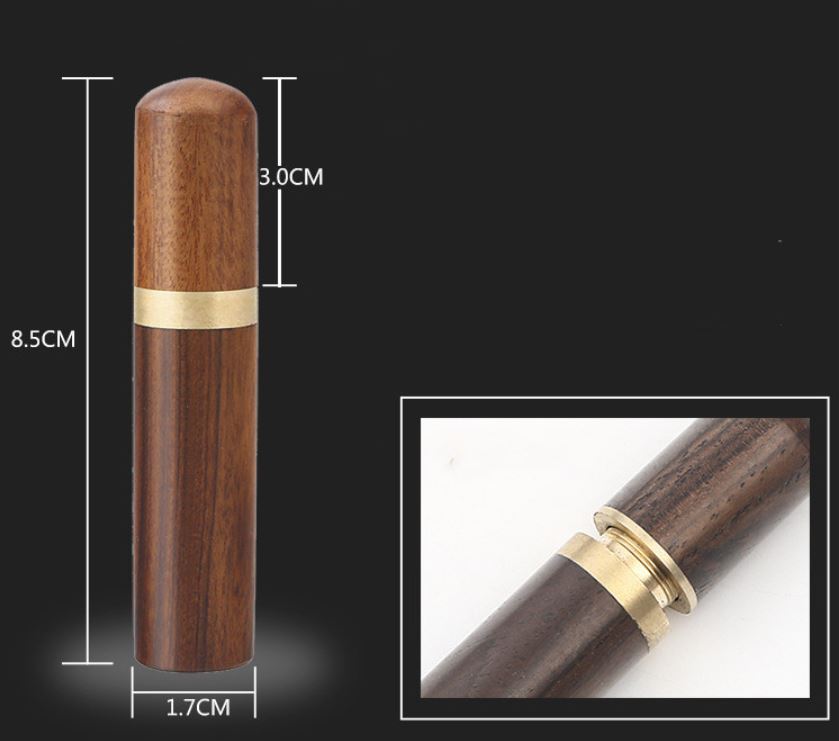 Koka trauciņš adatām 8.5cm