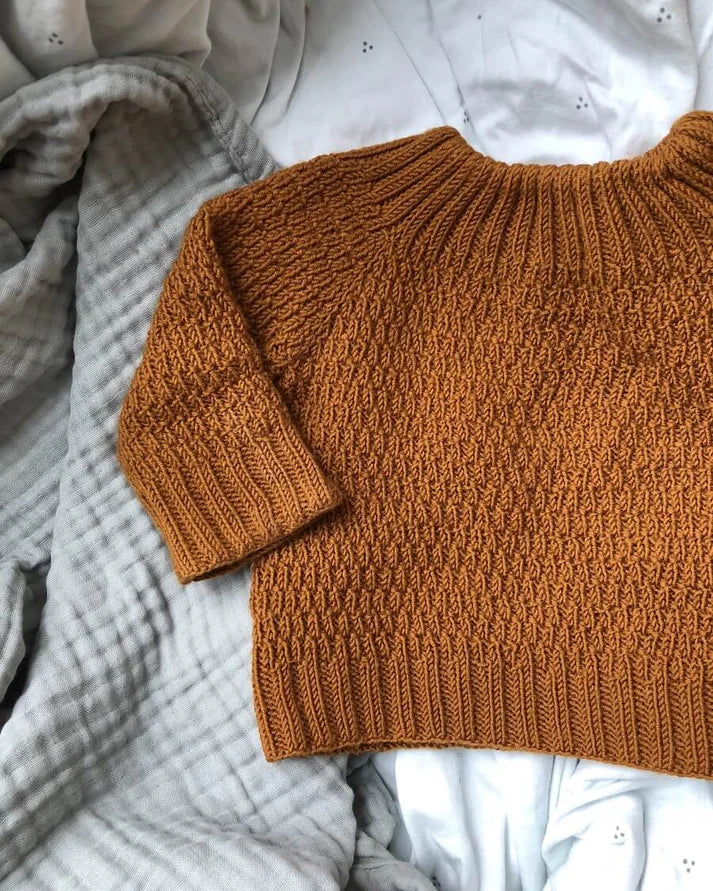 PetiteKnit Alfred's Sweater Baby - Schema