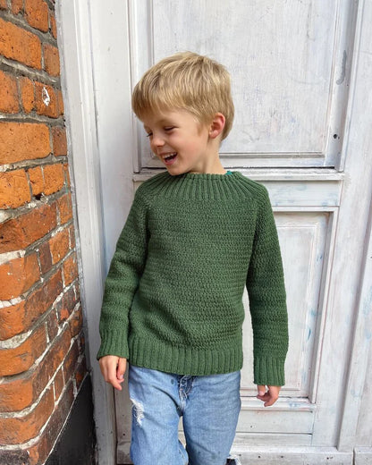 PetiteKnit Alfred's Sweater Baby - Schema