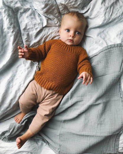PetiteKnit Alfred's Sweater Baby - Schema
