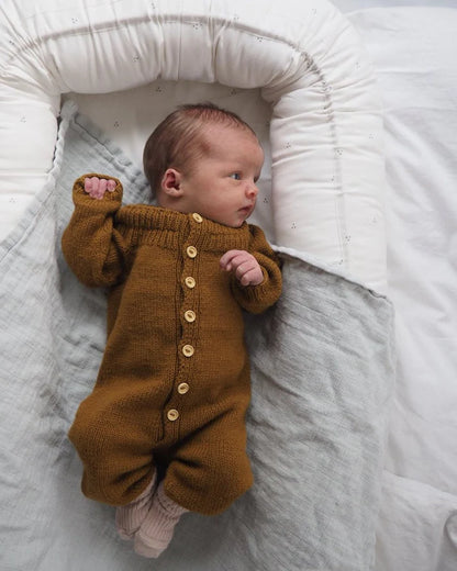 PetiteKnit Anker's Onesie Baby - Schema