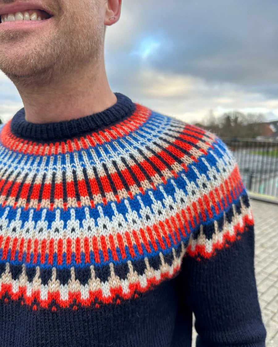 PetiteKnit Celeste Sweater Man - Schema