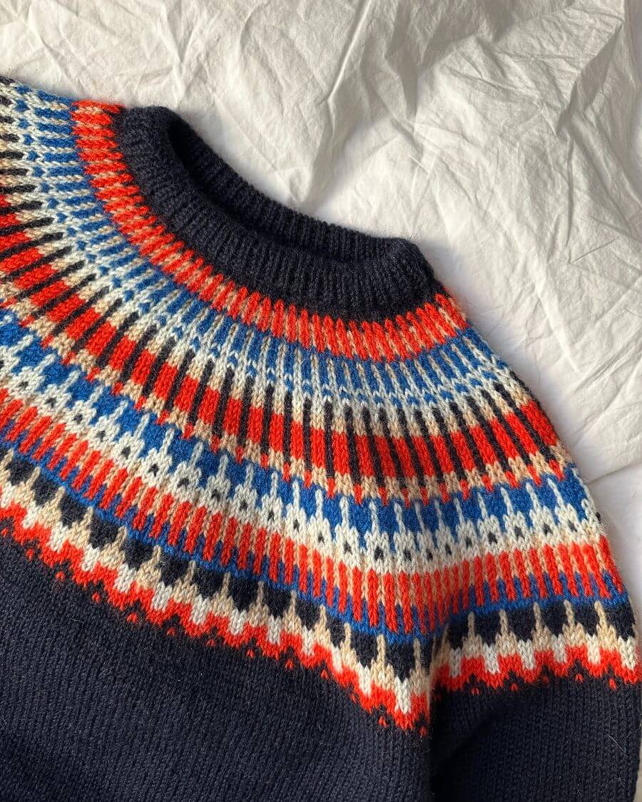 PetiteKnit Celeste Sweater Man - Schema